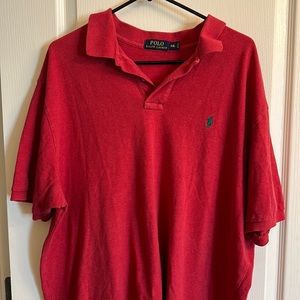 Red Ralph Lauren Polo
